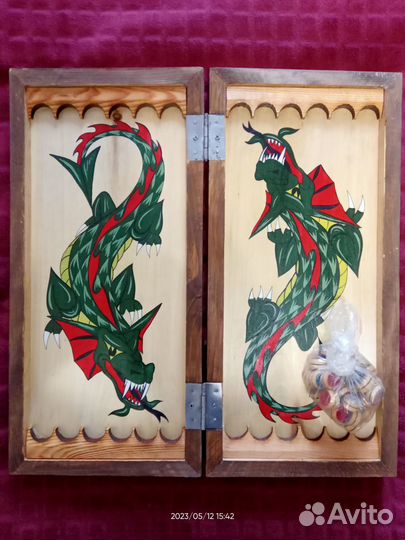 Нарды деревянные