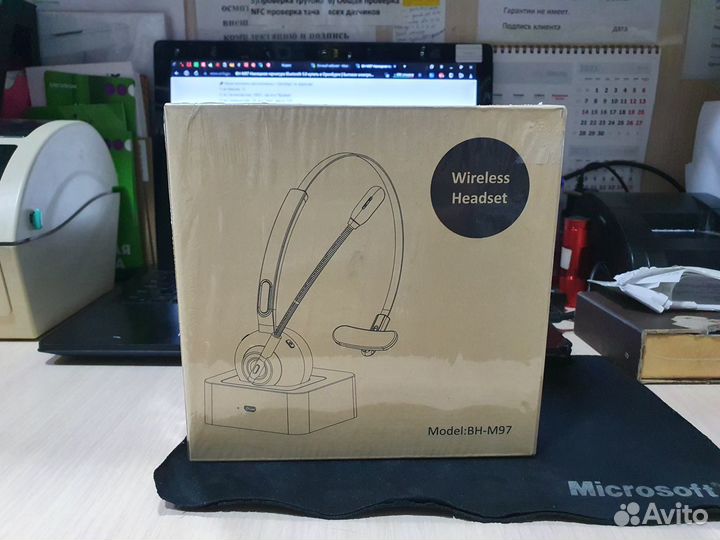 BH-M97 Накладная гарнитура Bluetooth 5.0