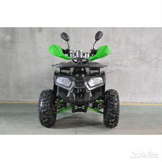 Квадроцикл Wels Thunder Evo черно-зеленый