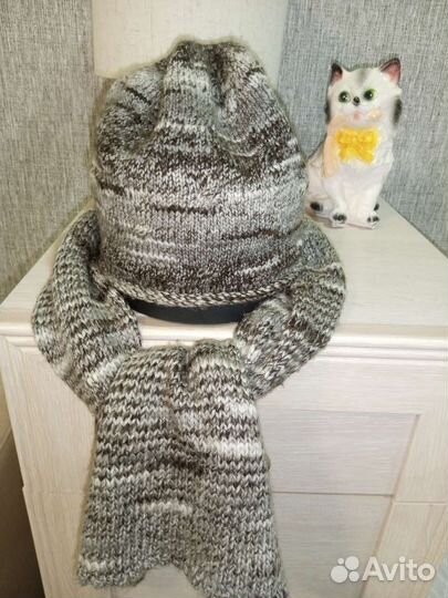 Набор шапка и шарф