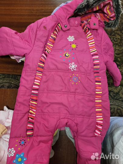 Большой пакет одежды с 0 до года