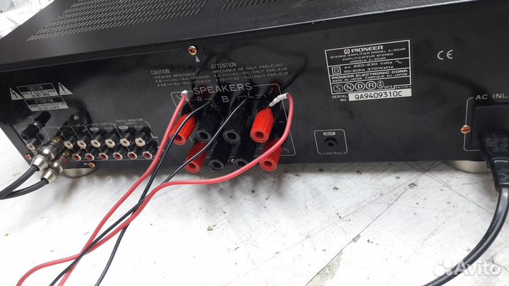 Усилитель Pioneer A-304R и тюнер Pioneer F-304RDS