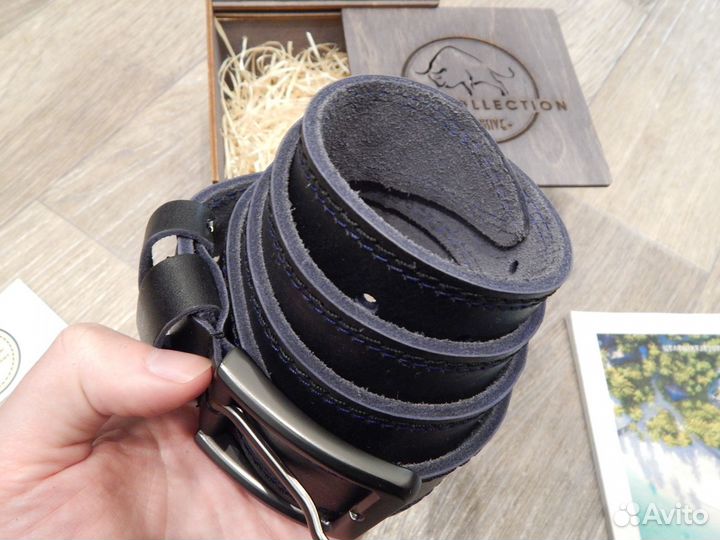Ремень мужской натуральная кожа