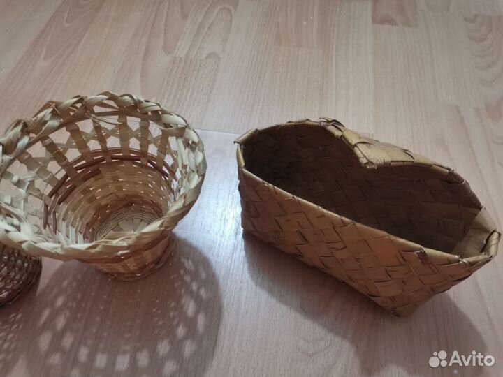 Плетеные корзинки