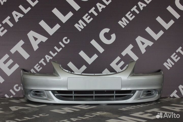 Бампер на Хендай Акцент без отверстий под птф SO-1