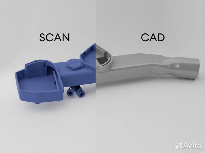 3D-сканирование, реверс-инжиниринг деталей