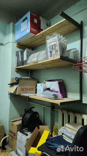 Полки и стеллажи бу