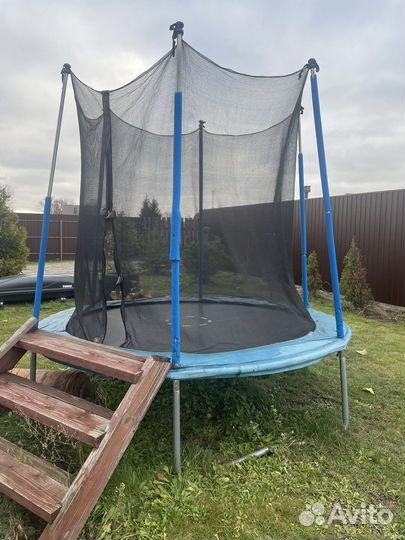 Батут с сеткой