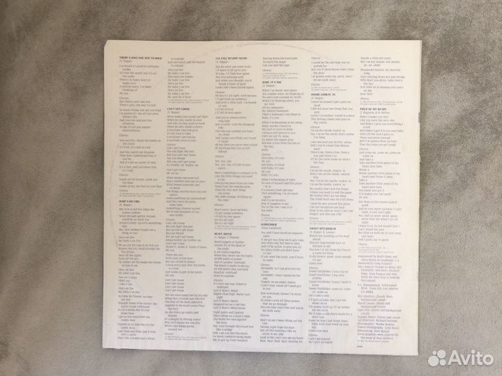 Sammy Hagar - Standing Hampton -1981 год