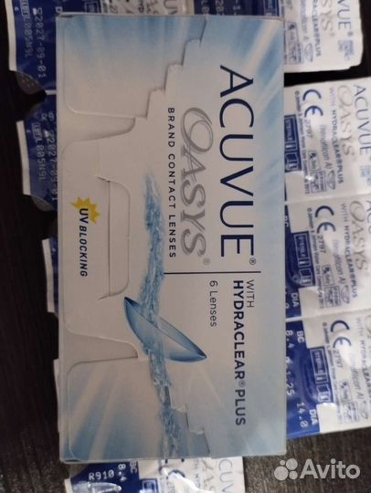 Линзы Acuvue Oasys