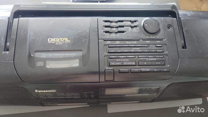 Магнитофон panasonic rx-dt7