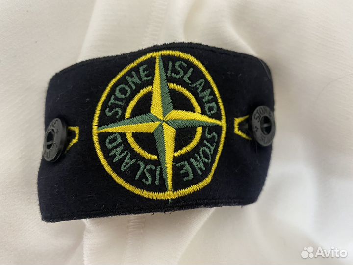 Свитшот Stone Island оригинал белый XXL