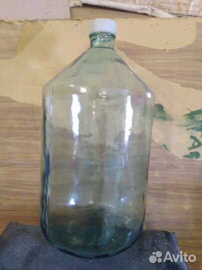 Бутылка стеклянная 20 литров