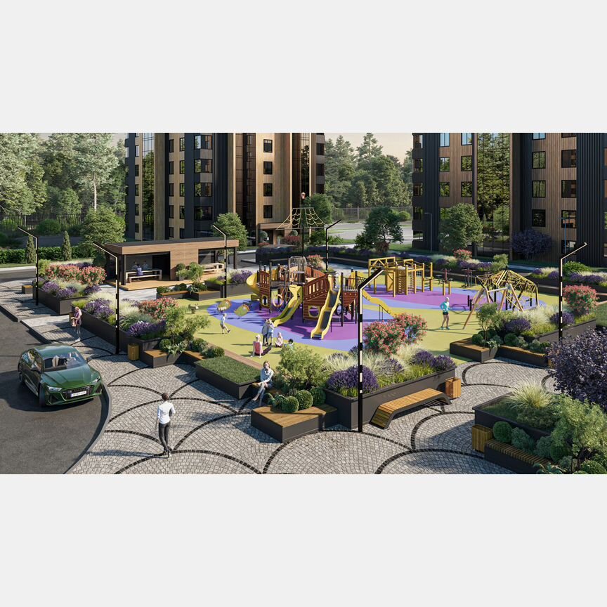 1-к. квартира, 49,6 м², 2/9 эт.