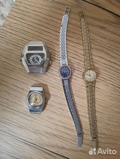 Винтажные наручные часы СССР