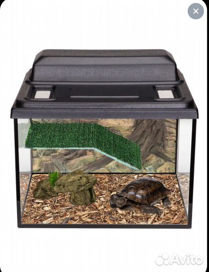 Террариум, аквариум для черепах, рептилий 25 л