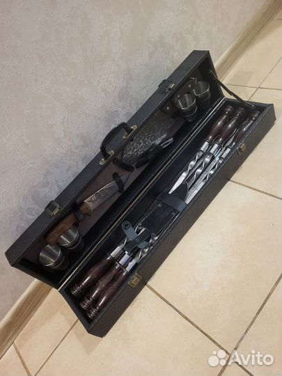 Шашлычный набор в кейсе