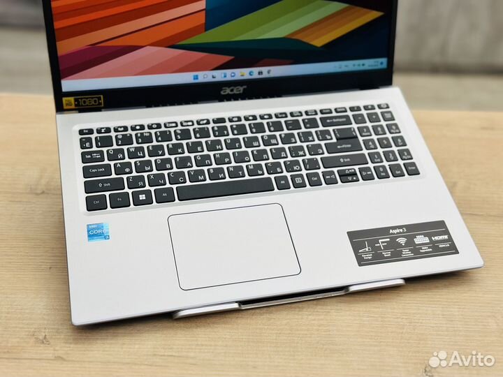 Новый ноутбук Acer full HD IPS Core i3-1115G4/ SSD