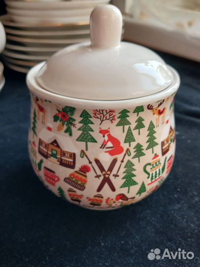 Сервизы чайные сахарница