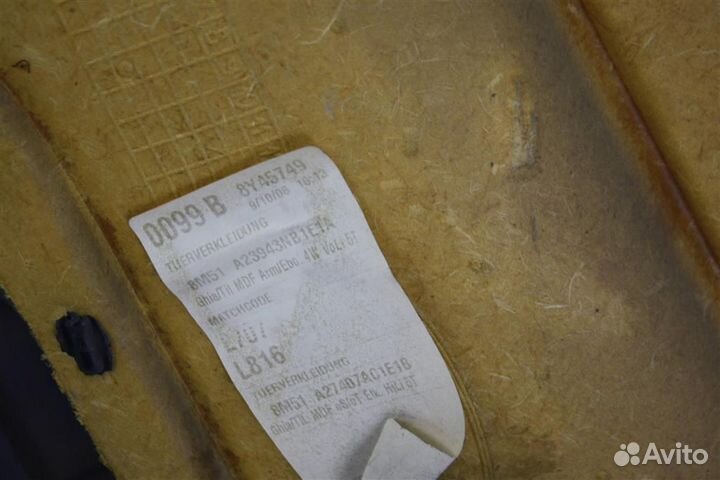 Обшивка двери задней левой Ford Focus 2