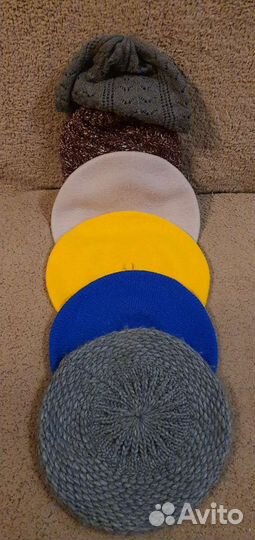 Береты, шапки пакетом