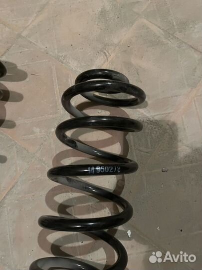 Задние пружины CS germany VW passat B3 88-93г