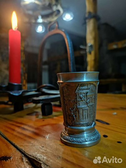 Оловянная стопка Германия