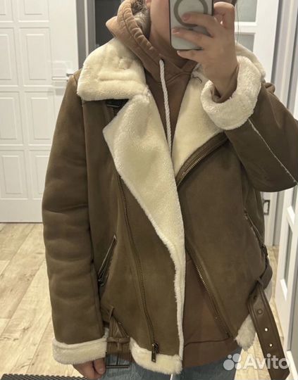 Дубленка женская новая broadway xl (52)