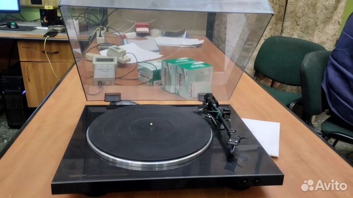 Проигрыватель винила denon dp-300f