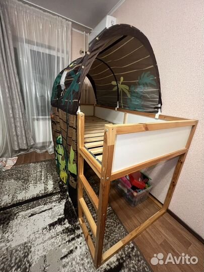 Кровать чердак