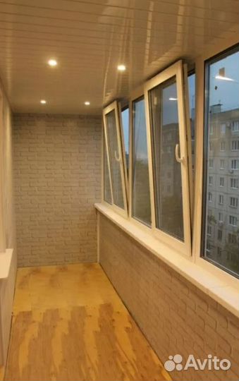 Окна на балкон распашное