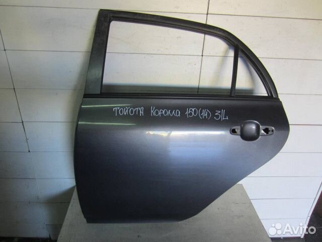 Дверь задняя левая Тойота Королла 150