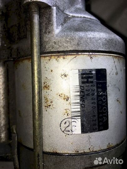 Стартер 1MZ-FE Toyota Harrier MCU15 2810074260 228