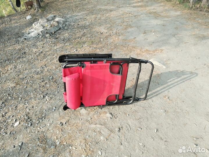 Кресло шезлонг складное