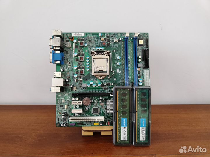 Материнская плата 1155+i5-2320+DDR3-8Gb