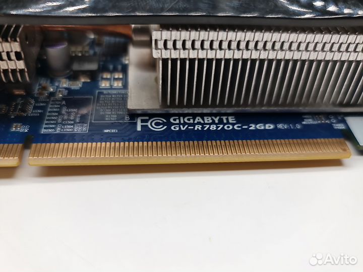 Видеокарта gigabyte AMD Radeon HD 7870 2Gb