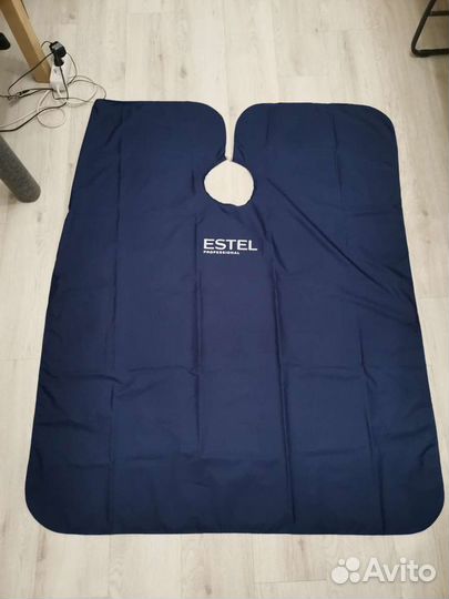 Пеньюар парикмахерский надпись серебром