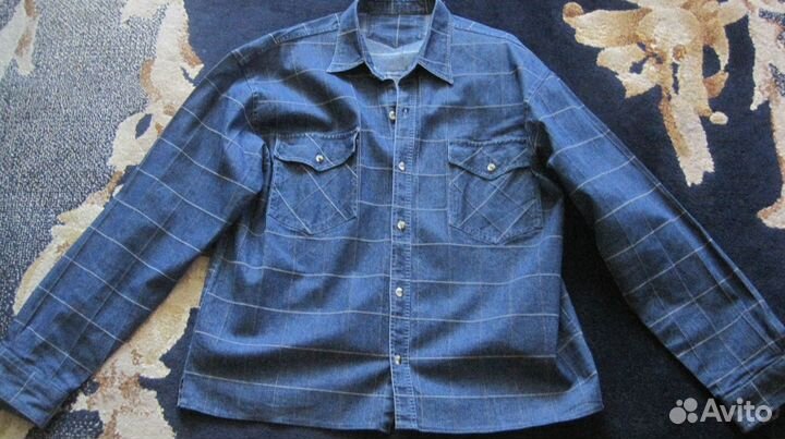 Мужская рубашка в клетку