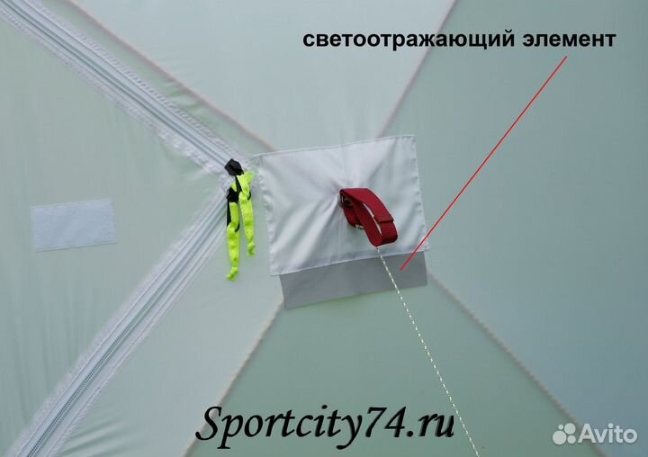 Зимняя палатка Лотос Куб 3 Компакт Эко