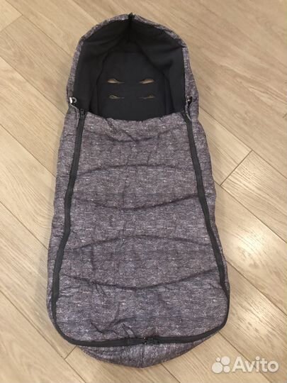 Аксы зимники Stokke Trailz и Crusi шкура футмуф