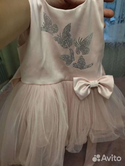 Платье для девочки 80 размер