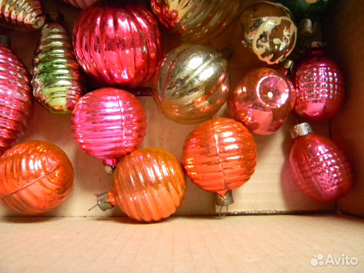 Ёлочные игрушки. СССР