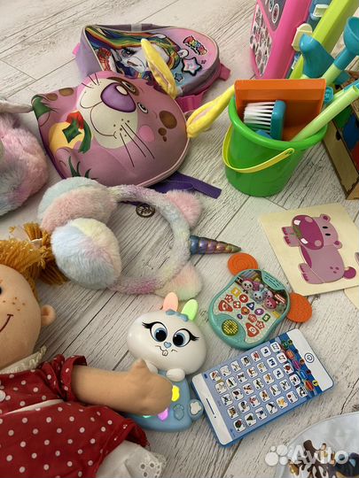Развивающие игрушки пакетом