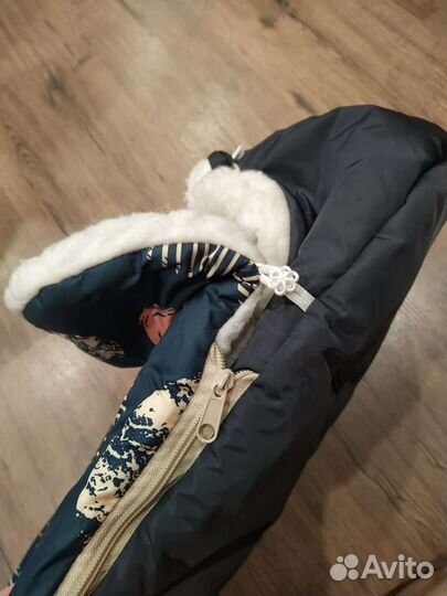 Зимний конверт в коляску и на выписку