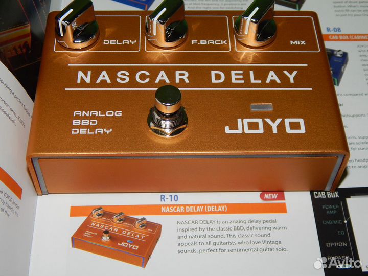 Joyo Гитарные педали joyo nascar delay