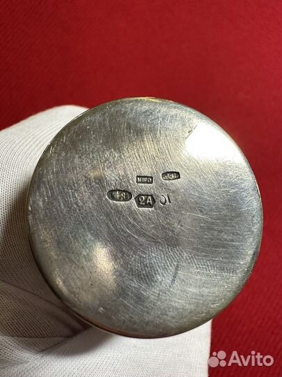 Редкий Коллекционный стакан, 84 пробы. 2 Артель