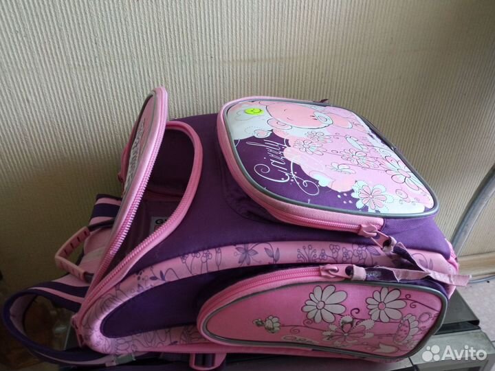 Рюкзак школьный grizzly для девочки