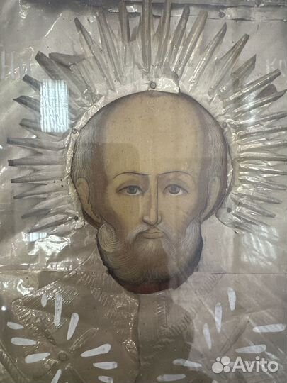 Старинная икона николай чудотворец