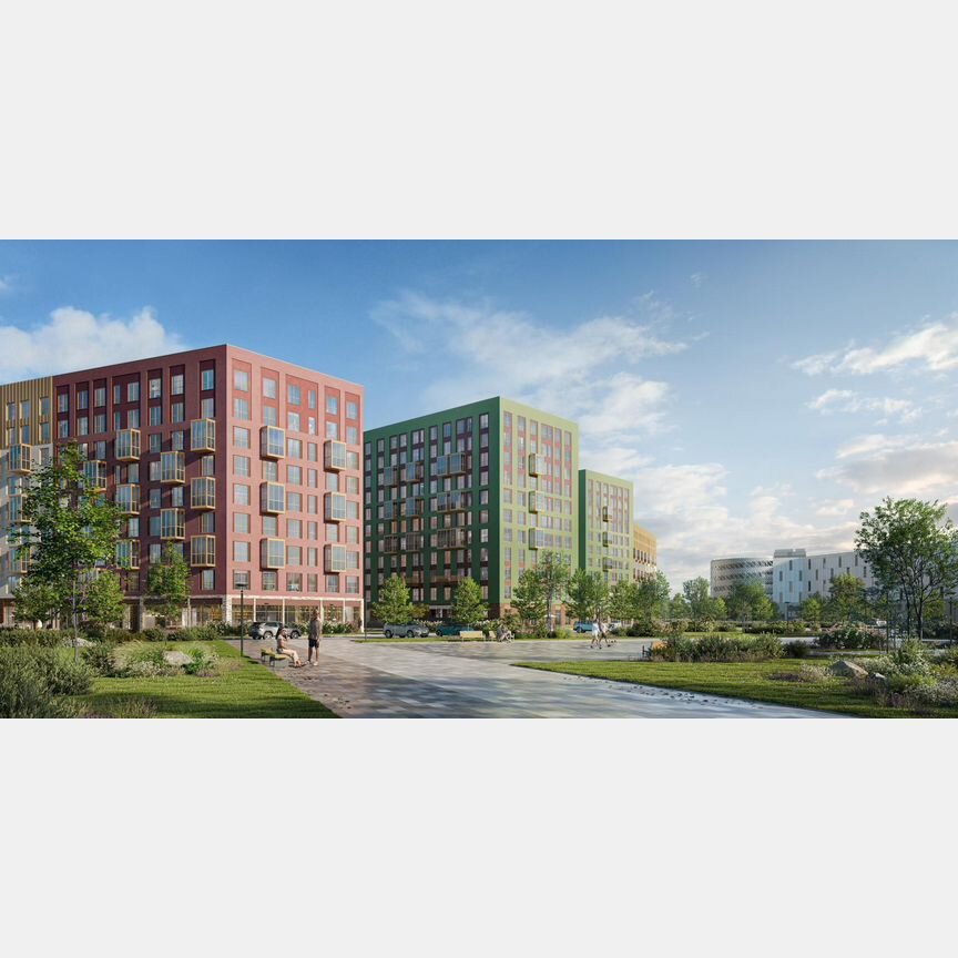 2-к. квартира, 56,9 м², 8/9 эт.