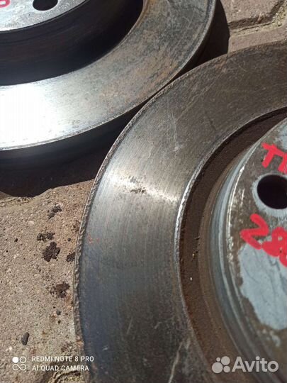 Ауди А4(В5) Пассат В5 Диски тормозные textar 280мм